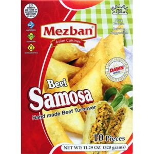 MEZBAN BEEF SAMOSA [320 GMS X 12] $$UP