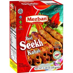 MEZBAN BEEF SEEKH KABAB [280 GMS X 12] $$UP