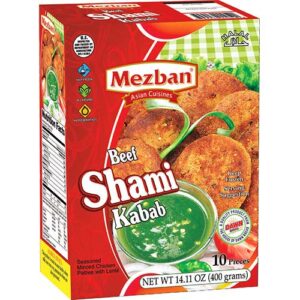 MEZBAN BEEF SHAMI KABAB (400 GMS X12) $$UP