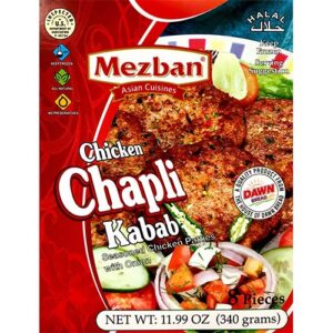 MEZBAN CHICKEN CHAPLI KABAB [340 GMS X 12] $$UP
