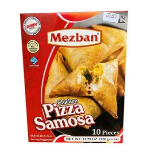 MEZBAN CHICKEN PIZZA SAMOSA (320 GMS X 12) $$UP