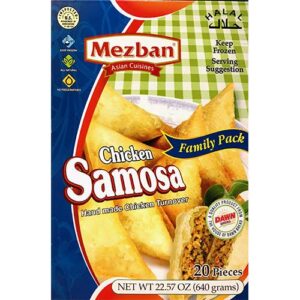 MEZBAN CHICKEN SAMOSA [640 GMS X 12] F/P $$UP