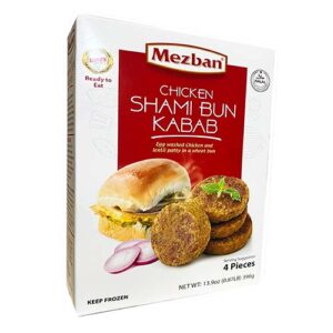 MEZBAN CHICKEN SHAMI BUN KABAB (396GRAMS X 12)