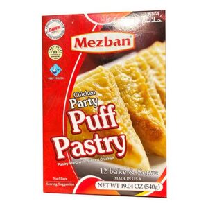 MEZBAN Chicken Puff Pastry (Party Size) (540GMS X 12) $$UP